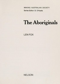The Aboriginals / Leonard Phillips Fox.