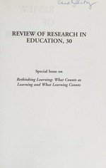 Rethinking learning : what counts as learning and what learning counts / Judith Green and Allan Luke, editors.