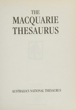 The Macquarie thesaurus