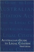 Australian guide to legal citation.