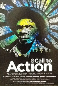Call to action_19th NSWTF Aboriginal members conference 2016.JPG